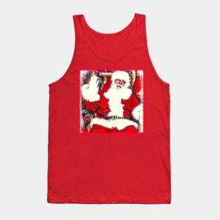 santa waving Tank Top